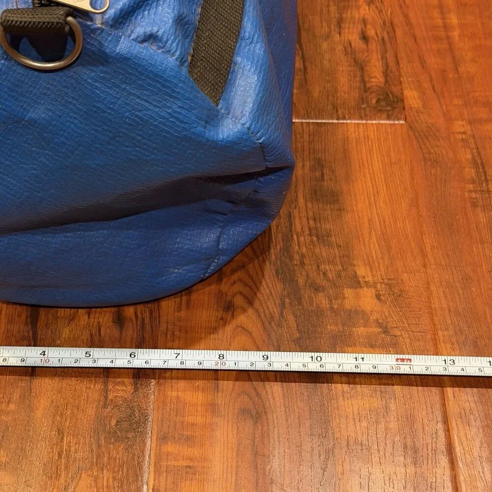 Rare Vintage 1980’s Dodgers Baseball Vinyl Barrel Zip-Up Duffel Bag